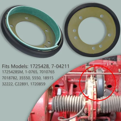 Vista 3 de 04743700 Kit de disco de accionamiento de tractor de césped con forro/rueda de fricción, compatible con disco de embrague de conducción Sn-apper