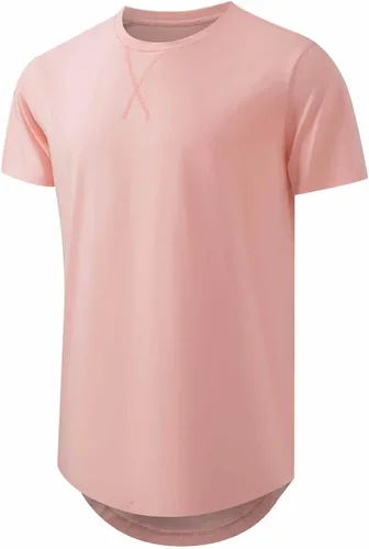 Vista 3 de JMIERR Paquete de 3 camisetas de algodón Hipster Hip Hop de cuello redondo para hombre