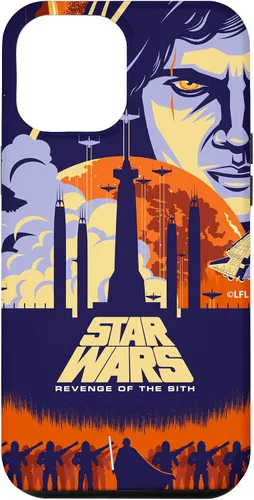 Vista 26 de Star Wars Funda con póster de película ilustrada La venganza de los Sith para iPhone 17