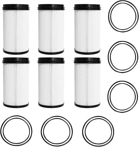 Vista 6 de R61709 DDER61709 Filtro de combustible separador de agua Elemento Compatible con motores diésel DD13 DD15 DD16 Reemplaza OE# FS20176 R61709