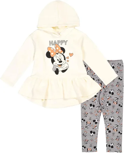 Vista 5 de Disney - Sudadera con capucha y leggings de vellón con diseño de Minnie Mouse