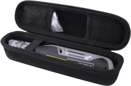 Vista 9 de Aenllosi Estuche rígido compatible con Dremel Lite 7760 N/10 4V Li-Ion herramienta giratoria inalámbrica