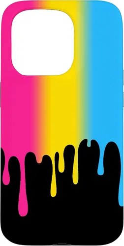Vista 14 de Pan Pride LGBT+ Colorful Dripping Rainbow Pansexual Case for iPhone 17