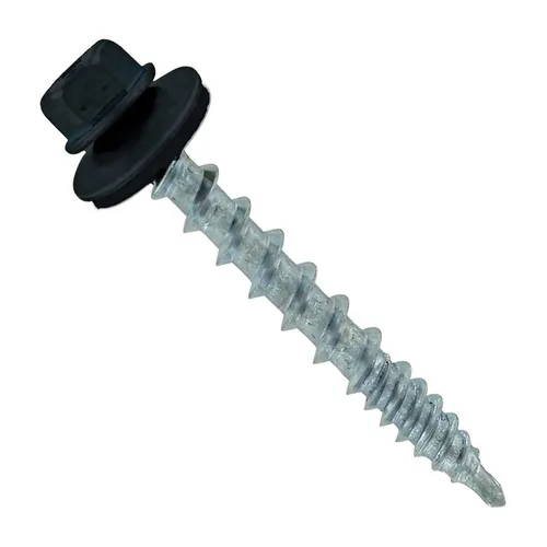 Vista 35 de Fasteners Plus ST Fastening Kwikseal Woodbinder Tornillos de Metal a Madera #10 X 1 Burgundy con Arandela de Goma EPDM, 250 Unidades - Diseñados