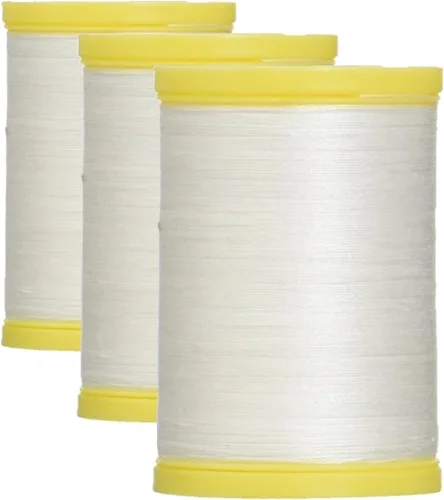Vista 2 de Coats Thread & Zippers S970-0100 - Hilo de algodón de uso general, 225 yardas, color blanco
