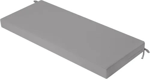 Vista 12 de idee-home Cojín de banco para exteriores impermeable, cojines de banco para muebles de exterior, almohadilla de asiento de repuesto para columpio