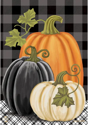 Vista 11 de Bandera de casa de otoño Bountiful Bushel de 40 x 28 pulgadas Briarwood Lane