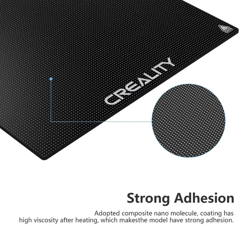 Vista 2 de Creality Plataforma de cama de cristal oficial para impresora 3D Ender 3, placa de vidrio templado de 235x235 mm para Ender 3 PRO/Ender 5 PRO/Ender