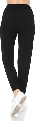 Vista 3 de Leggings Depot - Pantalones deportivos de calce relajado para mujer, con bolsillos y puños, ideales para yoga y entrenamiento