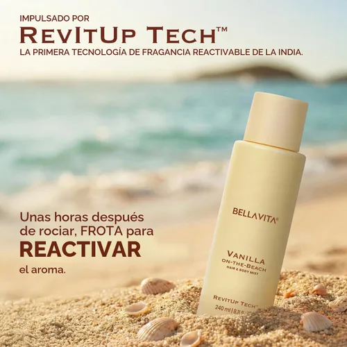 Vista 7 de BellaVita Luxury Vanilla Hair & Body Mist 8.1 fl oz Para Mujer
