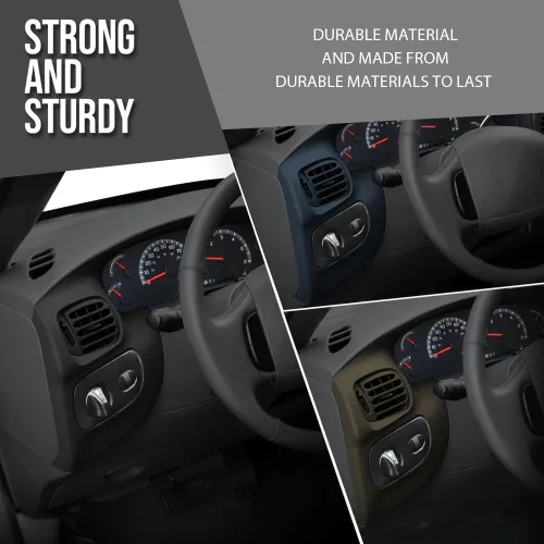 Vista 5 de G-PLUS Panel de Moldura del Bisel del Conjunto de Instrumentos Superior Delantero del Tablero con 1 Interruptor de Ventilación de Aire Compatible