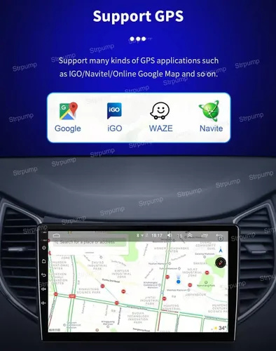Vista 9 de Radio estéreo de coche de 9 pulgadas, 4+64 GB, Android de 10 pulgadas, compatible con KIA Forte (MT) 2008-2013 Cerato 2, unidad principal