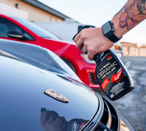 Vista 4 de Stoner Car Care 92303 - Detallador híbrido de cerámica – Tecnología SiO₂ para un brillo sedoso y suave, mejora y protege la pintura exterior hasta 6