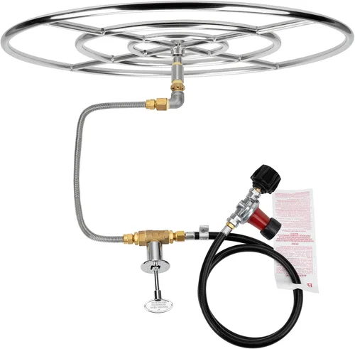 Vista 11 de Kit de instalación de anillo para fogatas, de Stanbroil , 12" (30.5 cm)