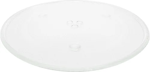 Vista 2 de Repuesto para placa de vidrio para microondas Panasonic NNSN744S Bandeja giratoria de vidrio para microondas Panasonic B06014W00AP, 14 7/8