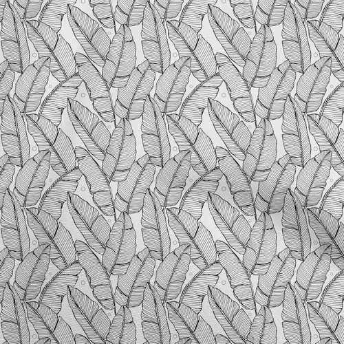 Vista 11 de oneOone Cotton Flex Black Fabric Tropical Craft Projects Decor Fabric Printed By The Yard 40 Inch Wide-7Y
