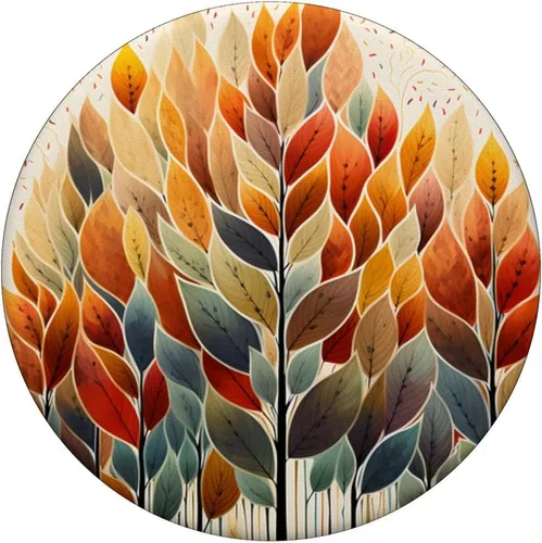 Vista 3 de Otoño Otoño Hojas Coloridas Diseño PopSockets Intercambiables PopGrip