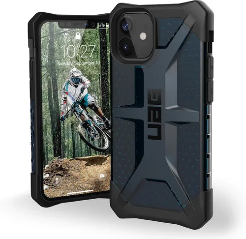 Vista 12 de URBAN ARMOR GEAR UAG - Funda protectora de plasma transparente diseñada para iPhone 12 Mini 5G [pantalla de 5.4 pulgadas], resistente, ligera