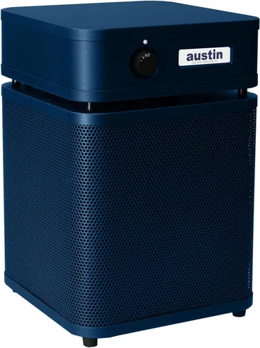 Vista 6 de Austin Air HealthMate Plus Junior - Purificador de aire azul medianoche, purificadores de aire avanzados de filtración de 4 etapas para el hogar