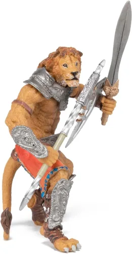 Vista 6 de Figura de mundo de fantasía Papo, León mutante, multicolor