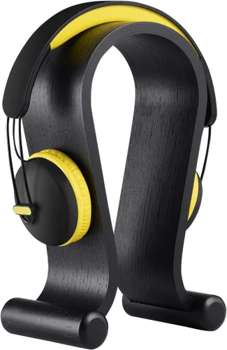 Vista 9 de Soporte De Auriculares De Cuero Soporte De Auriculares Soporte Para Auriculares Universal Gaming Headset Holder - Abedul