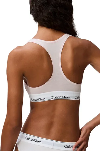 Vista 5 de Calvin Klein - Brasier de algodón moderno, sin alambres y sin forro para mujer