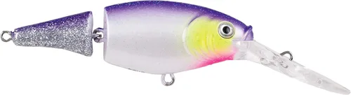 Vista 17 de Berkley Flicker Shad Jointed Fishing Hard Bait Negro plateado