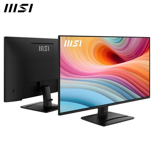 Vista 2 de MSI PRO MP271A E2 - Monitor de 27 pulgadas IPS 1920 x 1080 (FHD) para juegos y oficina, 120Hz, Free-Sync, HDMI, DisplayPort, Puerto VGA, Montaje