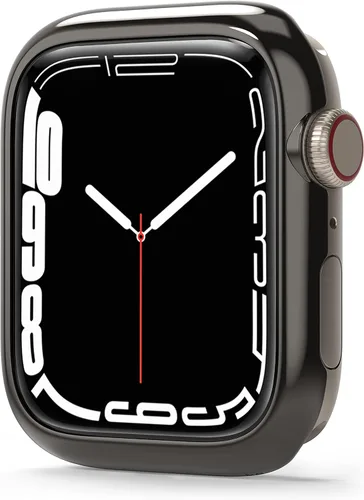 Vista 11 de Ringke Estilo de bisel [elegante marco de acero inoxidable] compatible con Apple Watch Series 9, 8, 7 funda (1.61 pulgadas), protector antiarañazos