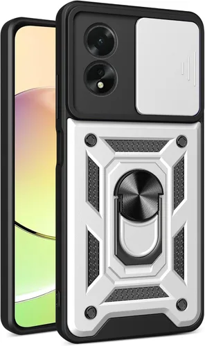 Vista 139 de Compatible con Tecno Pova Neo 2 Bracket Shell, con cubierta deslizante para lente de cámara compatible con Tecno Pova Neo 2 LG6n Case Negro
