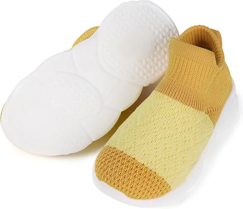 Vista 53 de Zapatos de bebé Pantuflas para niños pequeños, calcetines para niños y niñas, suela antideslizante