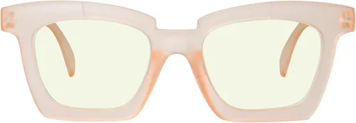 Vista 14 de Eyekepper Gafas de lectura para mujeres con bloqueo de luz azul, diseño retro, lectores de computadora - negro Negro-2002