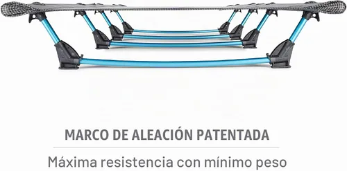 Vista 3 de Helinox Lite Cuna Ultra-Ligera, Cuna de Camping Portátil, Compacta, Plegable, para Mochileros, Cama de Camping Plegable Negro