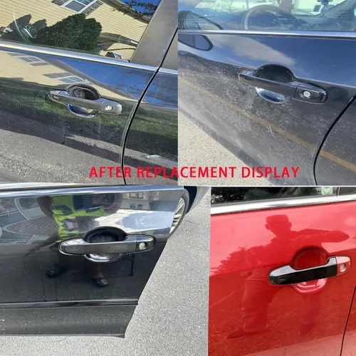 Vista 2 de MOTOALL Nuevo 6921106090 Manija de puerta exterior delantera izquierda lado del conductor para 2012-17 Toyota Camry Negro