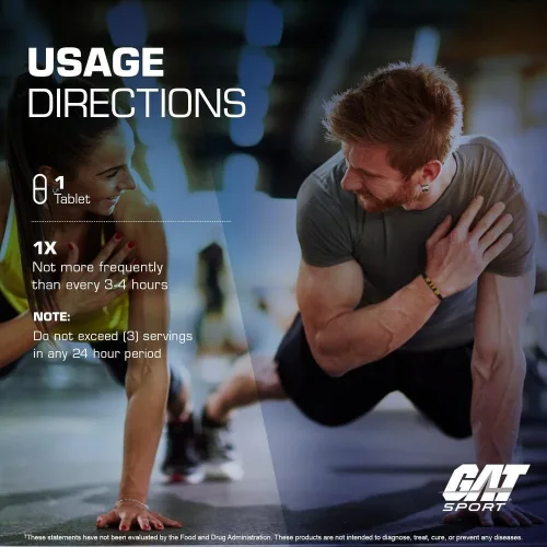 Vista 5 de GAT SPORT Metabolismo y rendimiento de la cafeína Essentials, 100 tabletas