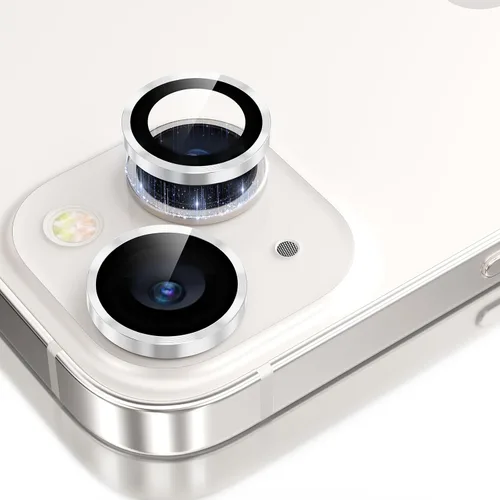 Vista 46 de GolbinBox Protector de lente de cámara para iPhone 13 Pro/13 Pro Max, ajuste invisible 1:1, vidrio templado 9H, funda individual de metal ultra HD