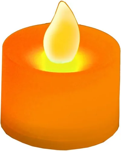 Vista 15 de LumaBase Velas de té a pilas, color morado, juego de 12 Púrpura