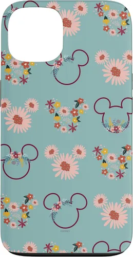Vista 7 de Funda con estampado de flores y margaritas de Mickey Mouse para iPhone 16 Disney