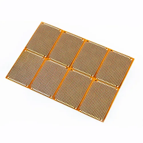Vista 4 de 20 unids PCB 2.0 * 2.8 in Universal Breadboard Test Prototipo Juntas Amarillo Universal Experimento Matriz Placa de Circuito para Arduino DIY