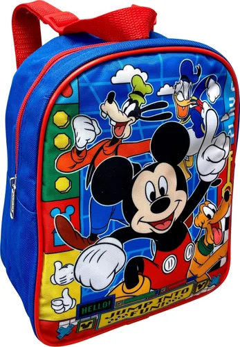 Vista 2 de Disney/Marvel Kids - Mini mochila con licencia de 10 pulgadas (Mickey Mouse)