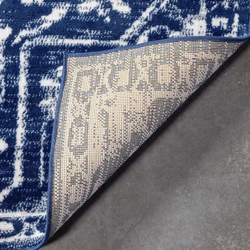 Vista 18 de Well Woven - Alfombra tejida estilo vintage con diseño de medallón, 68 x 120 cm