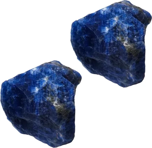 Vista 8 de Apengshi Cristales Crudos de Obsidiana Negra 2PCS Piedras Naturales Rugosas Cristales de Curación y Piedras DIY Piedras Crudas para Meditación