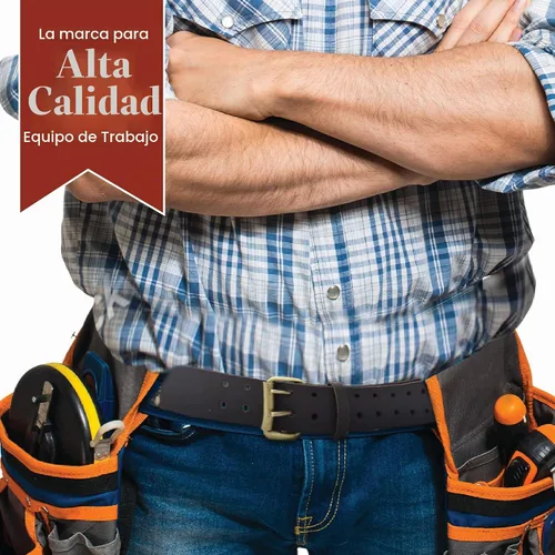 Vista 7 de Style n Craft - Cinturón de trabajo de cuero aceitado extra largo de grano completo de 2 pulgadas de ancho, cinturón duradero y resistente, marrón