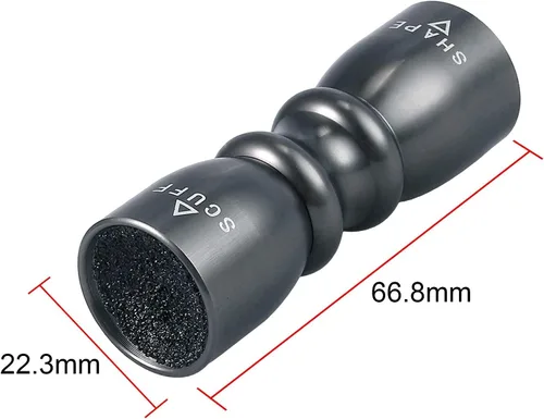 Vista 3 de AMTOVL 3 en 1 Billar Cue Tip Herramienta Billar Taco Accesorios Shaper/Scuffer/Aireador