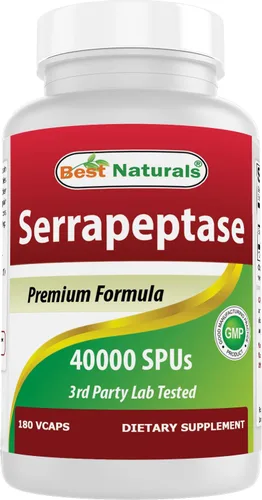 Vista 11 de Best Naturals Serrapeptase 40000 SPUs 90 Vcaps (90 unidades (paquete de 1))