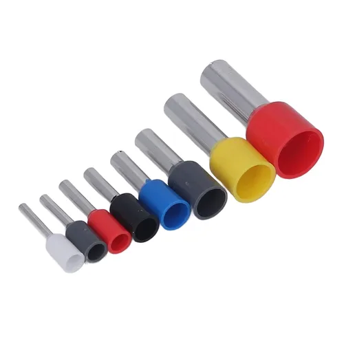 Vista 3 de FTVOGUE Kit de prensado de virola de 1200 piezas, terminales de alambre de cobre negro, engarzado de tornillo y terminales de tornillo
