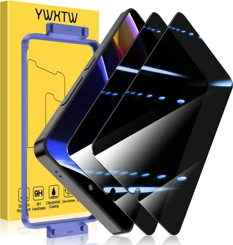 Vista 10 de YWXTW EZ Alignment - Protector de pantalla para Samsung Galaxy Z Flip 6/Z Flip 7 FE, 2 protectores de pantalla de vidrio templado frontal + 1 juego