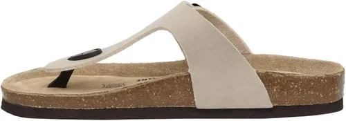 Vista 4 de CUSHIONAIRE, Leah Sandalias con plantilla de corcho para mujer, muy cómodas