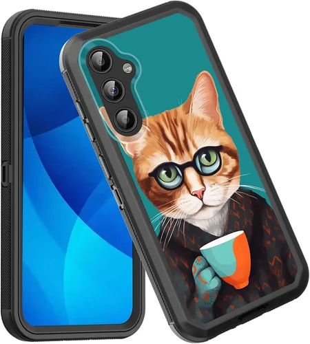 Vista 36 de Funda para Galaxy A14 5G, a prueba de golpes, 3 capas, protección de cuerpo completo, resistente, de alto impacto, para Samsung Galaxy A14 5G de 6.6