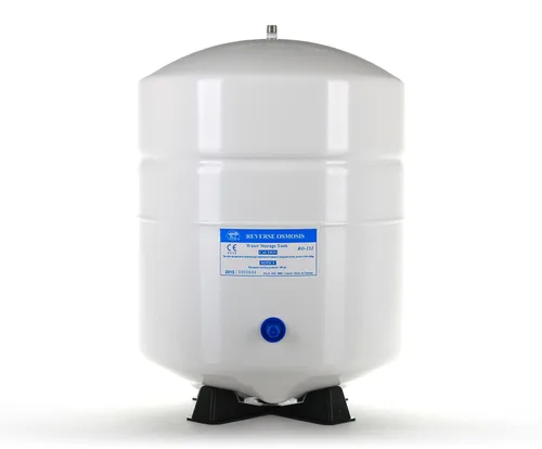 Vista 5 de Hydronix RO-152-W14 Tanque de agua de ósmosis inversa de 6 galones (5.5 de desplegado) - Blanco, puerto de 1/4 pulgadas (azul, 4.5 galones)